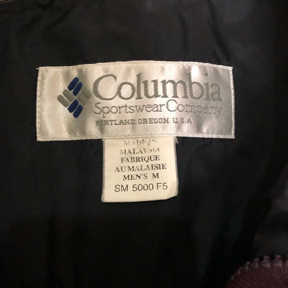 Vintage Columbia Bugaboo Purple & Teal Jacket - Picture 4 of 4